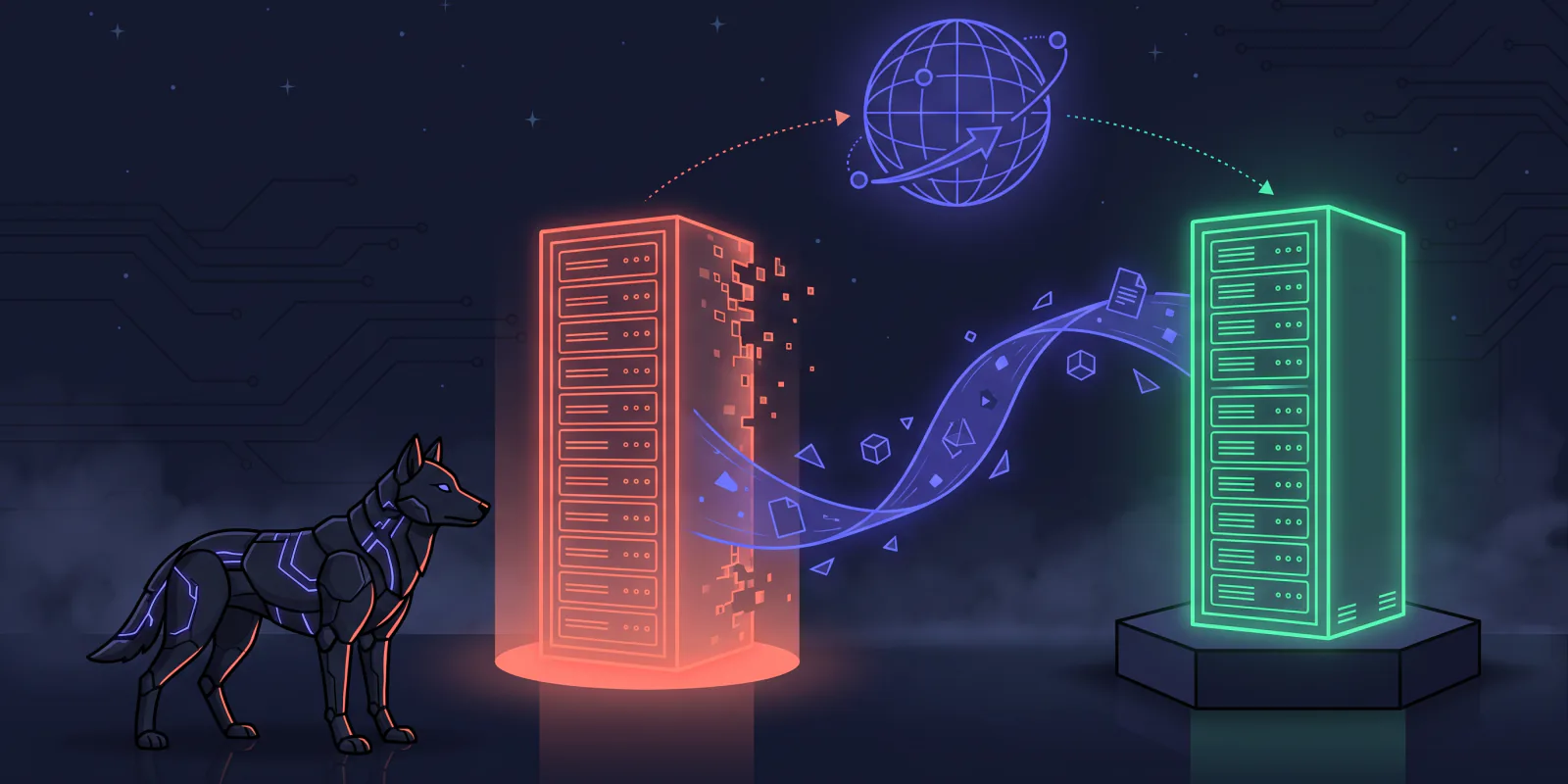 Migrate a VPS to a new host without downtime